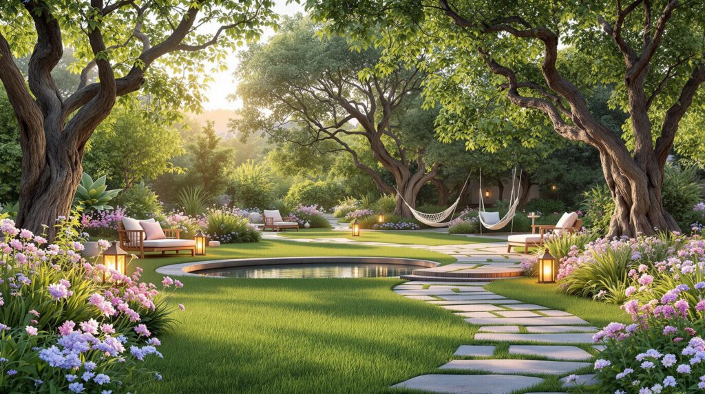 discover how to transform your outdoor space into a serene getaway. this guide explores landscaping ideas that promote relaxation and wellness, helping you create a peaceful retreat right at home. embrace nature and enhance your well-being with soothing garden designs.
