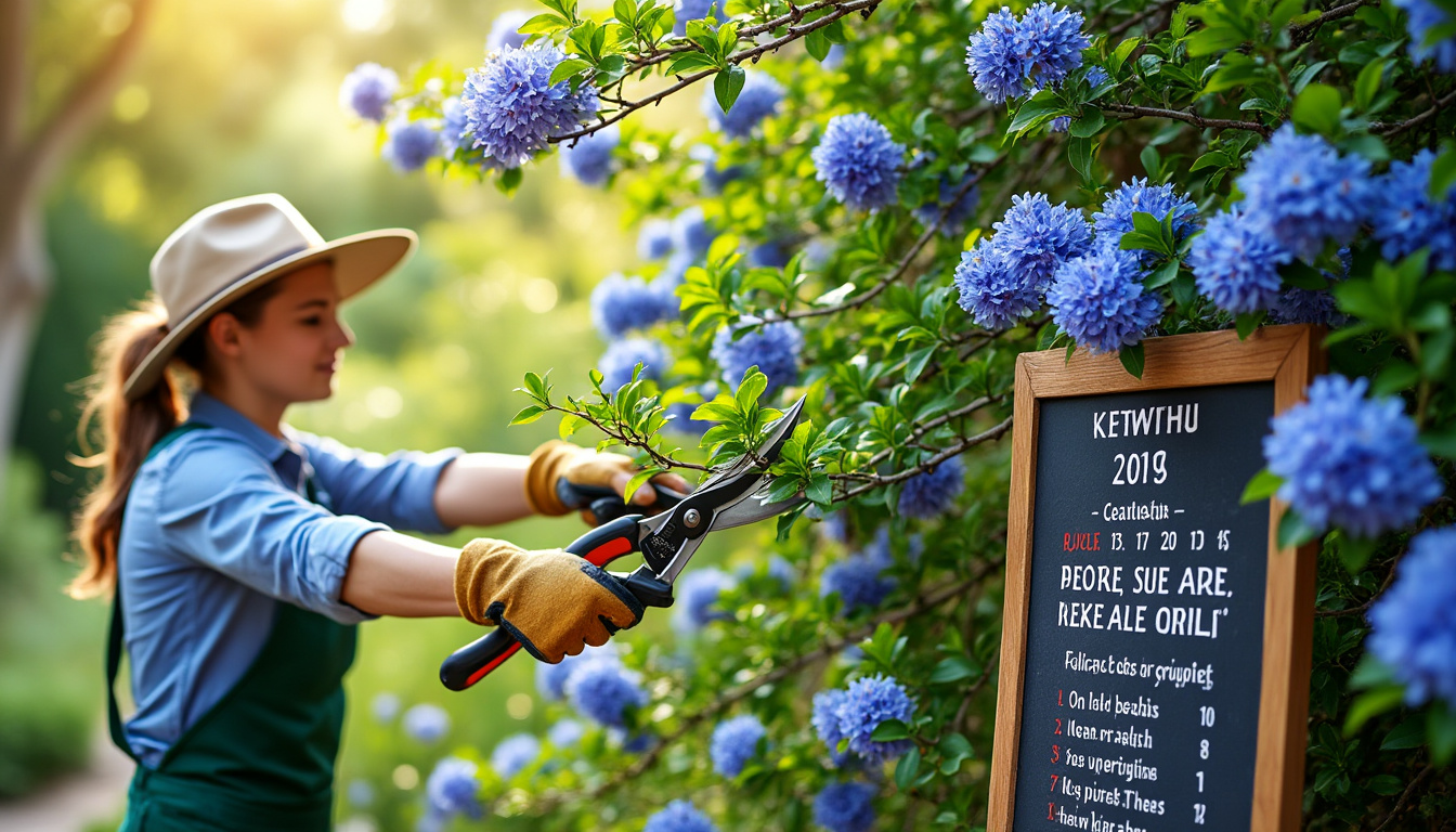 discover the best time to prune ceanothus for optimal growth. learn expert tips on pruning techniques and seasonal insights to ensure your plants thrive and bloom beautifully.